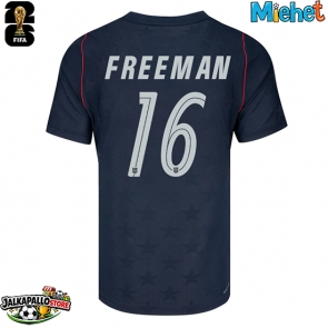 Yhdysvallat Alex Freeman #16 Vieraspaita MM-kisat 2026 Lyhythihainen
